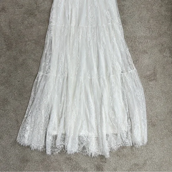 Baltic Born White Lace Maxi Dress - Picture 8 of 15